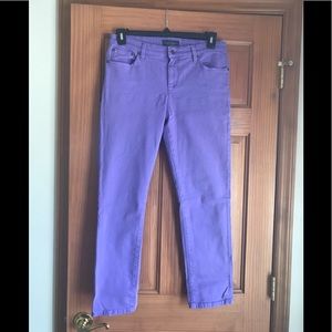 Ralph Lauren purple ankle jeans.  Great condition!